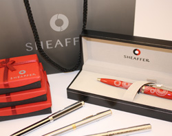 stationery Sheaffer gift boxed pens